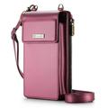 Caseme ME50 Universal Crossbody-veske med RFID-beskyttelse - 4"-7.3" - rød