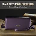 Caseme Me30 3-i-1 Crossbody-telefonveske - 4"-7.5"