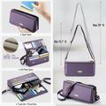 Caseme Me30 3-i-1 Crossbody-telefonveske - 4"-7.5"