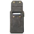 Caseme Me40 Universal RFID-skulderveske - 4"-7.5" - Kaffe