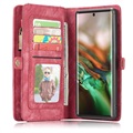 Caseme Multifunksjonell Samsung Galaxy Note10+ Lommebok-deksel - Rød