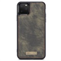 Caseme 2-i-1 Multifunksjonell iPhone 11 Pro Max Lommebok-deksel - Svart