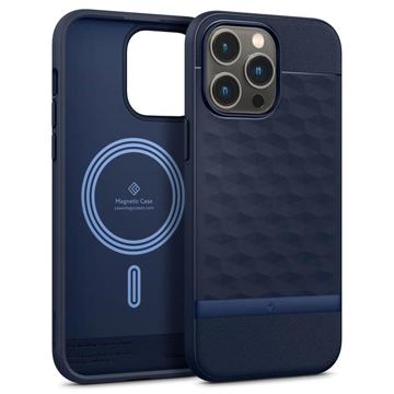 Caseology Parallax Mag iPhone 14 Pro Hybrid-deksel - Midnattsblå