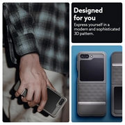 Samsung Galaxy Z Flip5 Caseology Parallax Hybrid-deksel - Grå