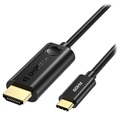 Choetech 4K 60Hz USB-C/HDMI Kabel - 1.8m - Svart