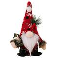 Juledekorasjon med nisse - 24cm