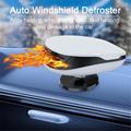Sigaretttenner 12V bilvarmer 120W Rask oppvarming Varmer Defroster 360-graders justerbar defogger