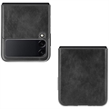 Samsung Galaxy Z Flip3 5G Belagt Plast Deksel - Svart