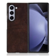 Samsung Galaxy Z Fold6 Belagt Plast Deksel - Brun