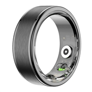 Colmi R03 Smart Ring med 21 sportsmoduser - dansk, svensk, engelsk språk - 20.3mm - Svart