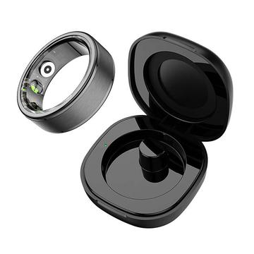Colmi R03 Smart Ring med 21 sportsmoduser - dansk, svensk, engelsk språk - 18.1mm - Svart