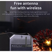 Comfast CF-952AX V2 Dual-Band WiFi 6 USB-adapter - 1800Mbps - Svart