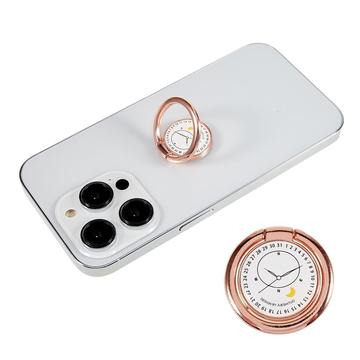 Compass Style Ring Holder for Smarttelefoner - Hvit