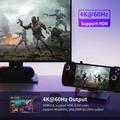 Kjøledockingstasjon med USB-hub for Asus ROG Ally X, Steam Deck, Nintendo Switch - titangrå