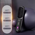 Trådløs glattekam med LCD-skjerm og 3 temperaturinnstillinger