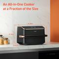 Cosori Dual Blaze TwinFry Smart Airfryer 10l - 2800W - svart