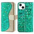 Croco Bling Series Samsung Galaxy A13 5G Lommebok-deksel - Roségull
