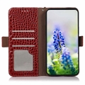 Nokia G42 Crocodile Series Lommebok-deksel i Lær med RFID
