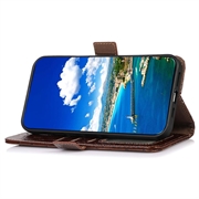 Nothing Phone (2) Crocodile Series Lommebok-deksel i Lær med RFID