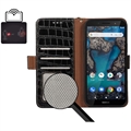 Crocodile Series Nokia G22 Lommebok-deksel i Lær med RFID
