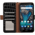 Crocodile Series Nokia G22 Lommebok-deksel i Lær med RFID