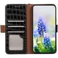 Crocodile Series OnePlus Nord CE 3 Lite/N30 Lommebok-deksel i Lær med RFID - Svart