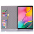 Samsung Galaxy Tab S5e Folio-etui - Crocodile - Svart