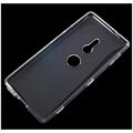 Crystal Anti-Slip Sony Xperia XZ2 TPU-deksel - Gjennomsiktig