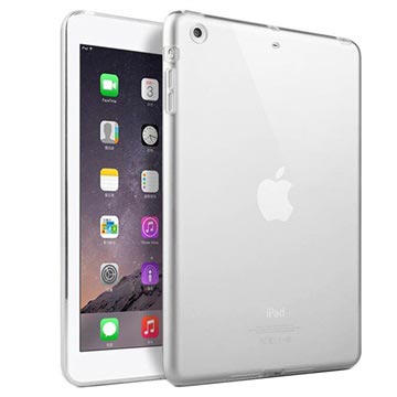Crystal Anti-Slip iPad Mini 3 TPU-deksel - Gjennomsiktig