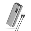 Cuktech P+Series nr. 15 Powerbank 20000mAh - 150W, 2xUSB-C + USB-A - grå
