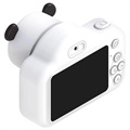 Cute Zoo Dual-Lens Barn Digitalkamera med 32GB Minnekort - 20MP