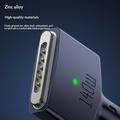 D039 USB-C til MagSafe 3 PD-ladekabel i flettet nylon til MacBook Pro 16" - 140W, 2m - midnattblå