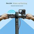 D09 Bluetooth-fjernkontroll med 3 knapper for DJI, GoPro, Insta360 – svart