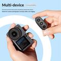 D09 Bluetooth-fjernkontroll med 3 knapper for DJI, GoPro, Insta360 – svart