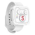 D10 Bluetooth-fjernkontroll for DJI, GoPro, Insta360, mobiltelefon – hvit
