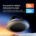 D9 15W trådløs lader med bilholder, RGB-belysning