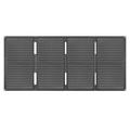 DE-60 60W sammenleggbart solcellepanel og lader for ryggsekksturer, fotturer og camping - svart