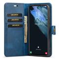 DG.Ming 2-i-1 Samsung Galaxy S23 5G Avtakbart Lommebok-deksel I Lær - Blå
