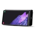 DG.Ming 2-i-1 Samsung Galaxy S23 Ultra 5G Avtakbart Lommebok-deksel I Lær