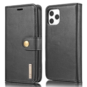 iPhone 12/12 Pro DG.Ming 2-i-1 Avtakbart Lommebok-deksel I Lær