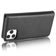 iPhone 12/12 Pro DG.Ming 2-i-1 Avtakbart Lommebok-deksel I Lær