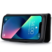 iPhone 15 DG.Ming 2-i-1 Avtakbart Lommebok-deksel I Lær