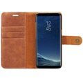 Samsung Galaxy S8+ DG.Ming 2-in-1 Lommebok-deksel I Lær - Brun