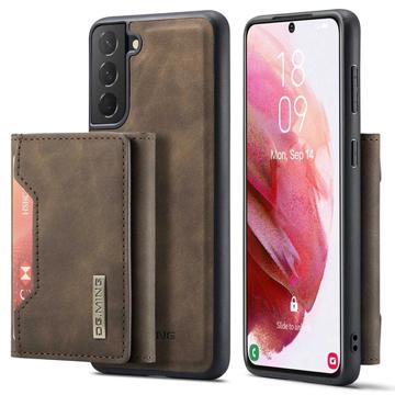DG.Ming M2 Samsung Galaxy S23 5G Hybrid-deksel med Lommebok - Kaffe
