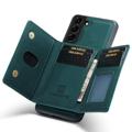 DG.Ming M2 Samsung Galaxy S23 5G Hybrid-deksel med Lommebok - Grønn