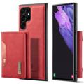 DG.Ming M2 Samsung Galaxy S23 Ultra 5G Hybrid-deksel med Lommebok - Rød