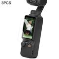 DJI Osmo Pocket 3 Beskyttelsesglass - 9H, 3 stk. - gjennomsiktig