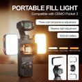DJI Osmo Pocket 4P/4/3 bærbart LED-fylllys med 3 fargemoduser - 2 stk.