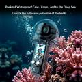 DJI Osmo Pocket 4P IPX8 vanntett etui / dykkeretui - gjennomsiktig