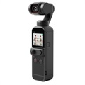 DJI Pocket 2 4K Kamera med Stabilisering og Ansiktssporing - 64MP - Svart